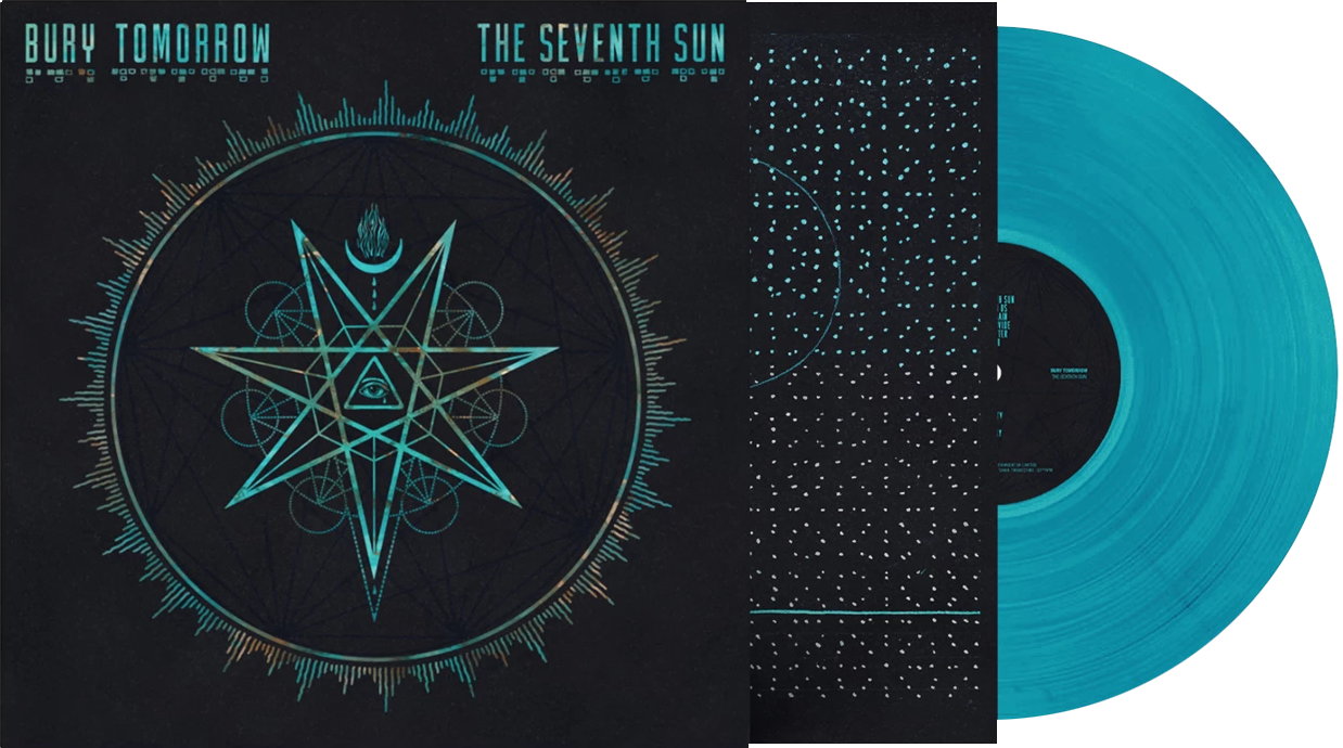 Image of Artwork for Bury Tomorrow's The Seventh Sun (Teal Vinyl)